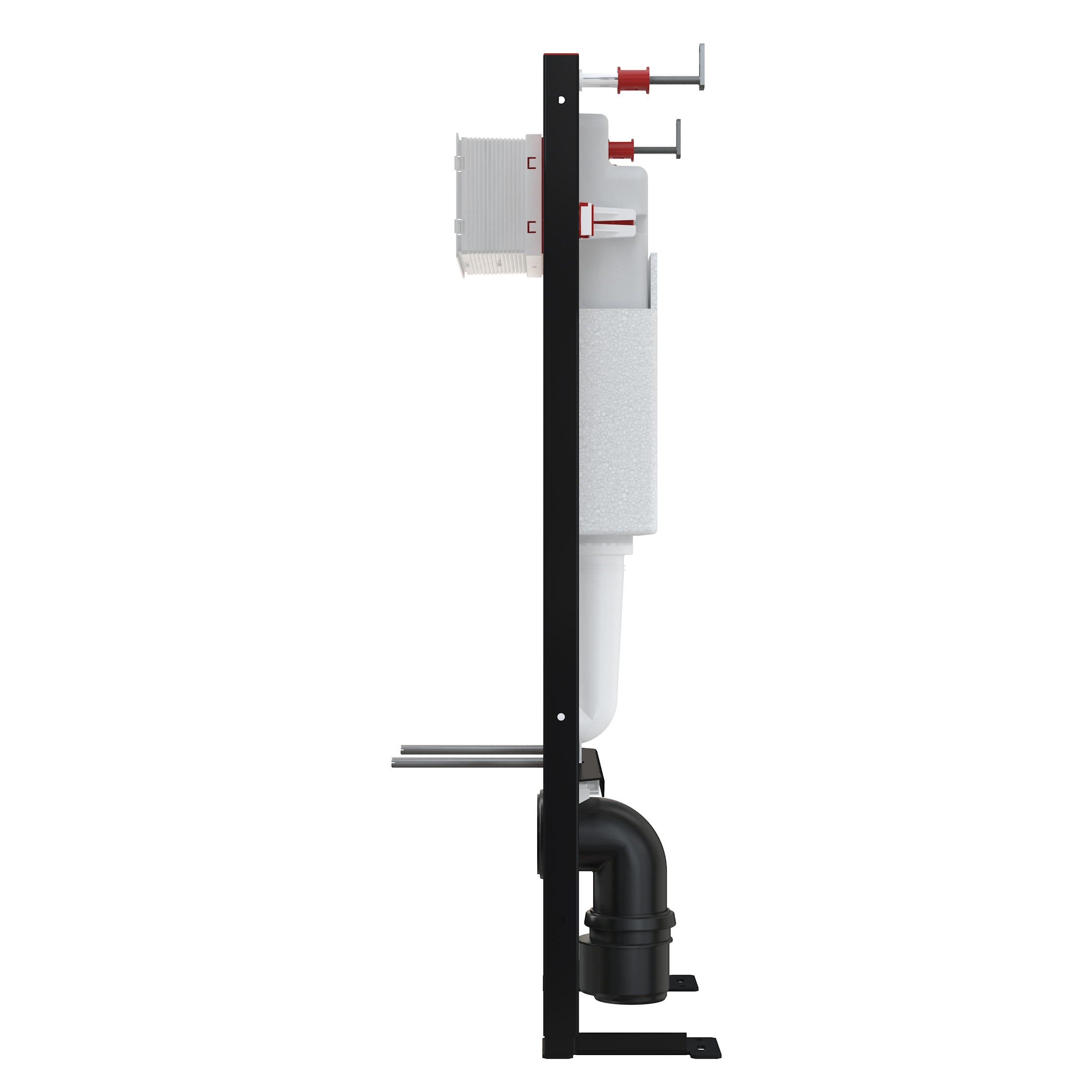 Alca Set Complet Bati Support Autoportant Wc Suspendu Roca Gap Round