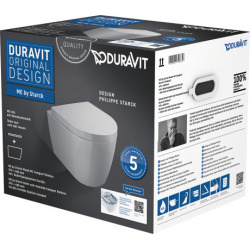 WC suspendu Compact Duravit ME by Starck (45300900A1)