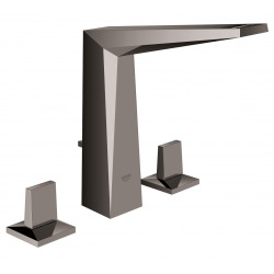 Grohe Allure Brilliant Mélangeur 3 trous 1/2" Lavabo Taille M, Hard Graphite (20344A00)