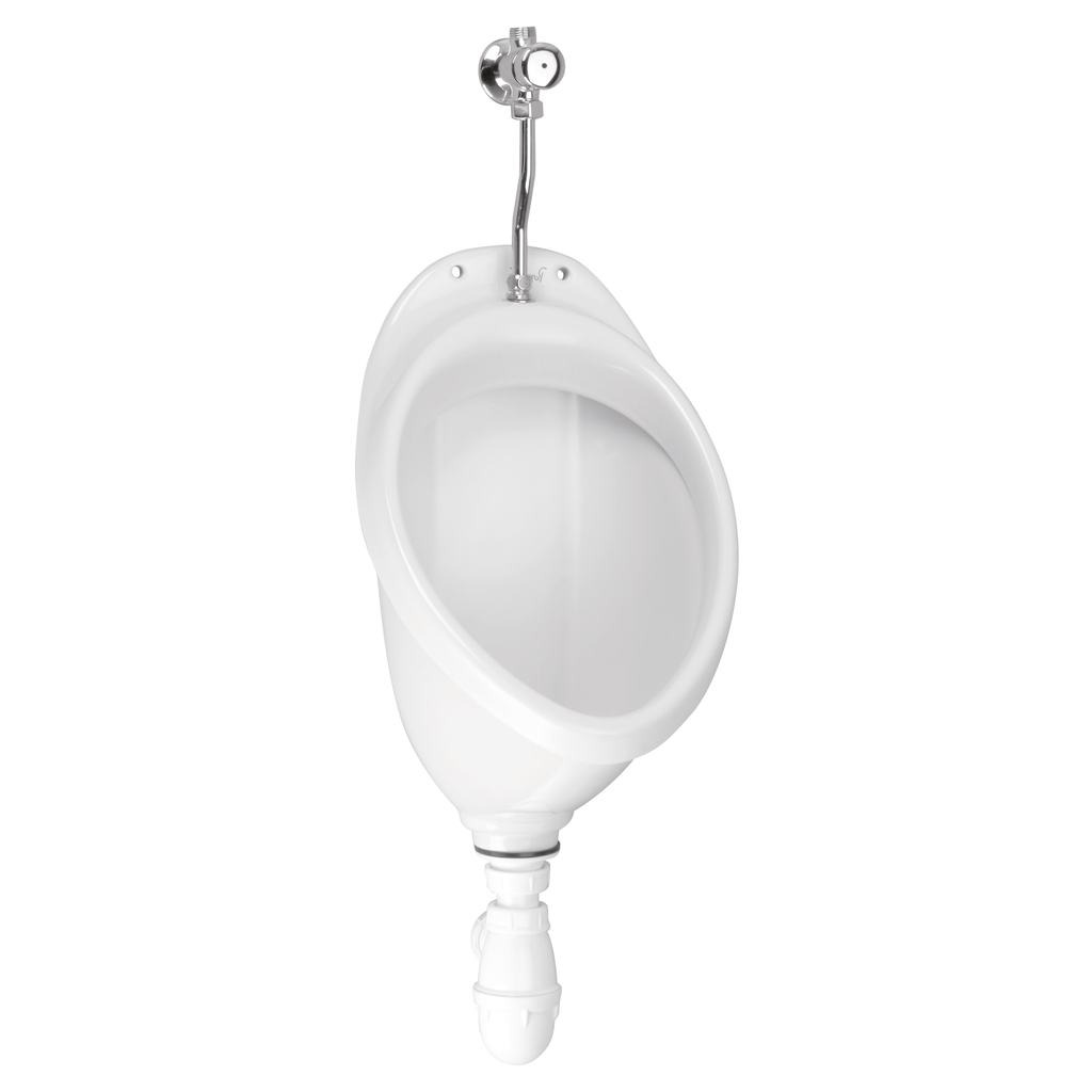 Plaque de chasse avec boutons-poussoirs pour urinoir fabriquée en plastique  ABS avec finition blanc brillant Septa Pro U3 ProSys - Habitium®