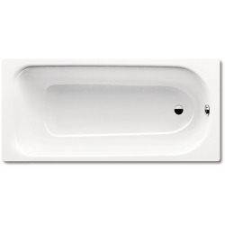 Baignoire rectangulaire Saniform Plus 170x75 cm acier émaillé, blanc alpin (112600010001)