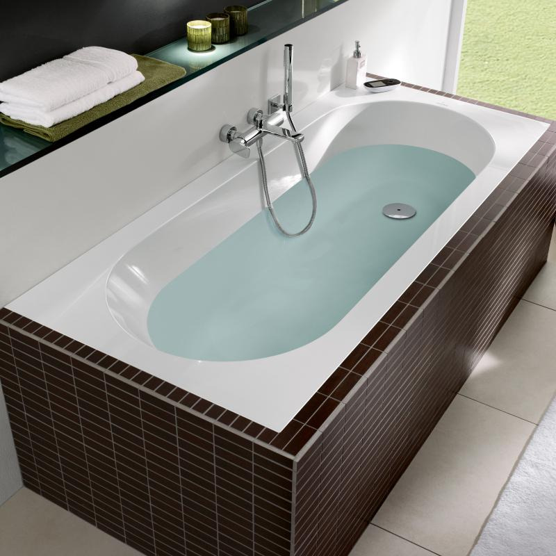 Villeroy Boch Baignoire Ovale Oberon 170x70 Cm Marbre Coule Blanc Ubq177obe2v 01 Livea Sanitaire