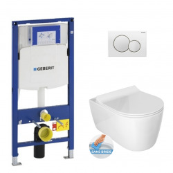 Hansgrohe Logis Universal - Pack support de rouleau de rechange + Brosse  WC, Chrome (41722000-DUOLOGIS3) - Livea Sanitaire