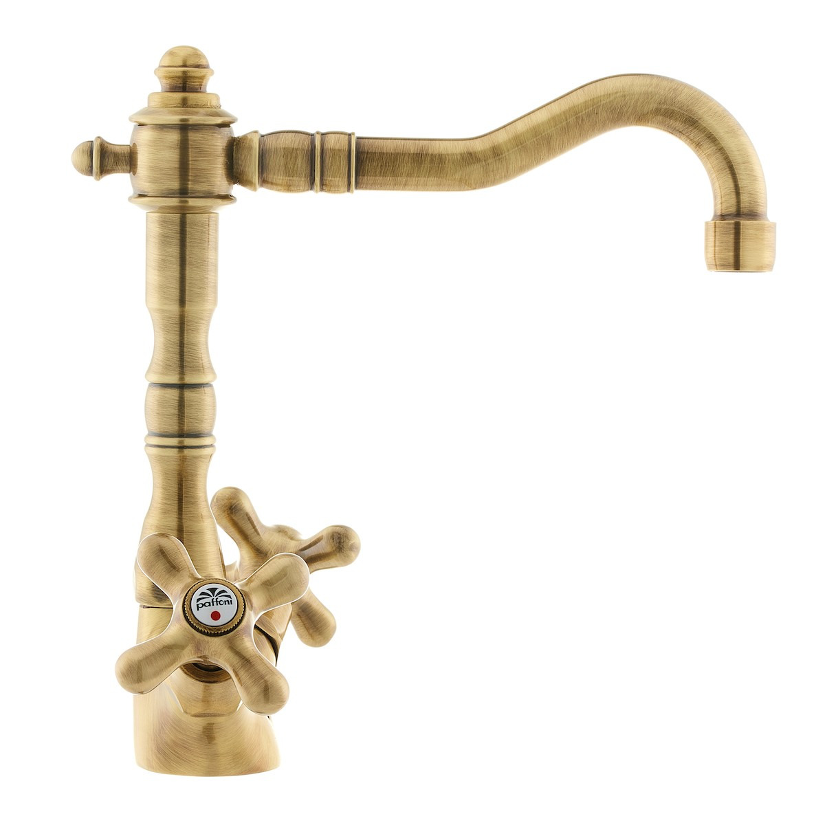 Paffoni Ricordi Mélangeur XL de lavabo avec tirette et bonde, Design  vintage, Bronze (IR085BR) - Livea Sanitaire