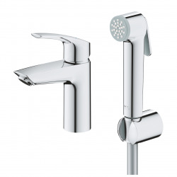 Eurosmart Mitigeur de douche monocommande taille S, avec douchette, Chrome (23124003)