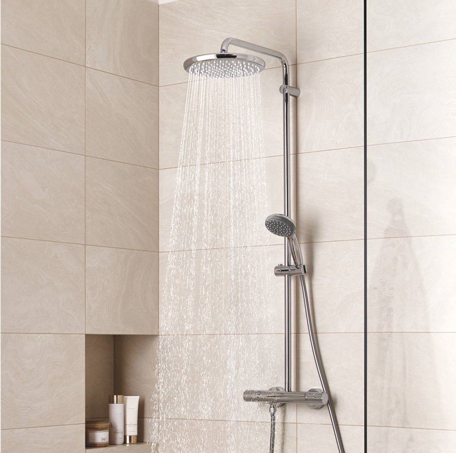 Vitalio Universal Porte-savon pour barre de douche