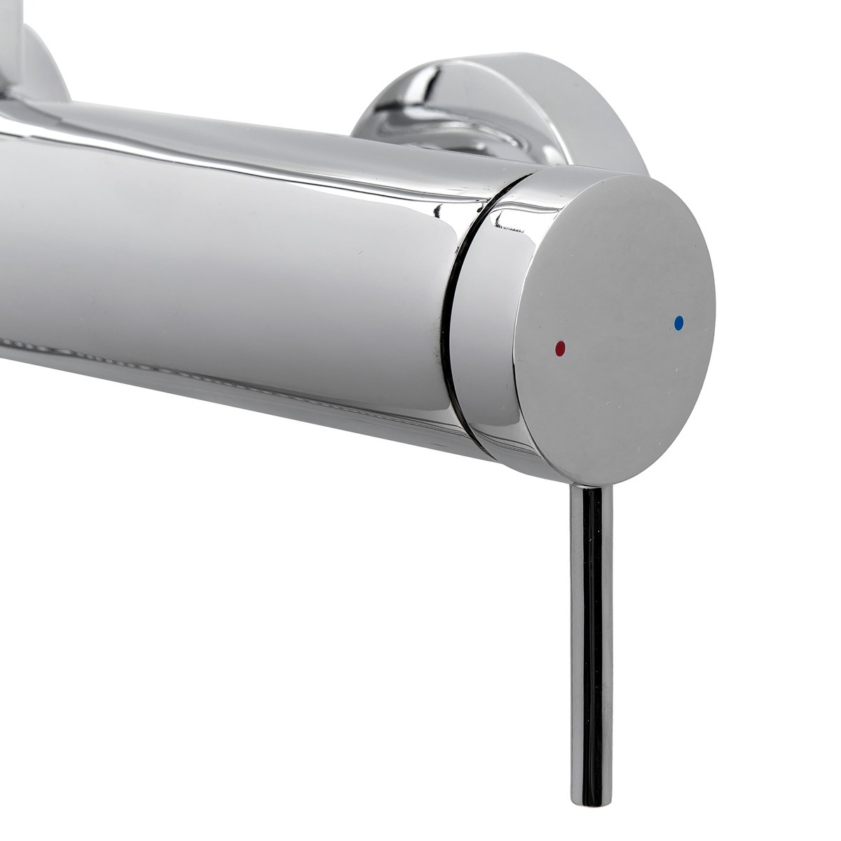 Swiss Aqua Technologies Set de douche, douchette 3 jets, barre avec  curseur, tête de douche XXL 254 mm intégrée, Chrome SATPIPET