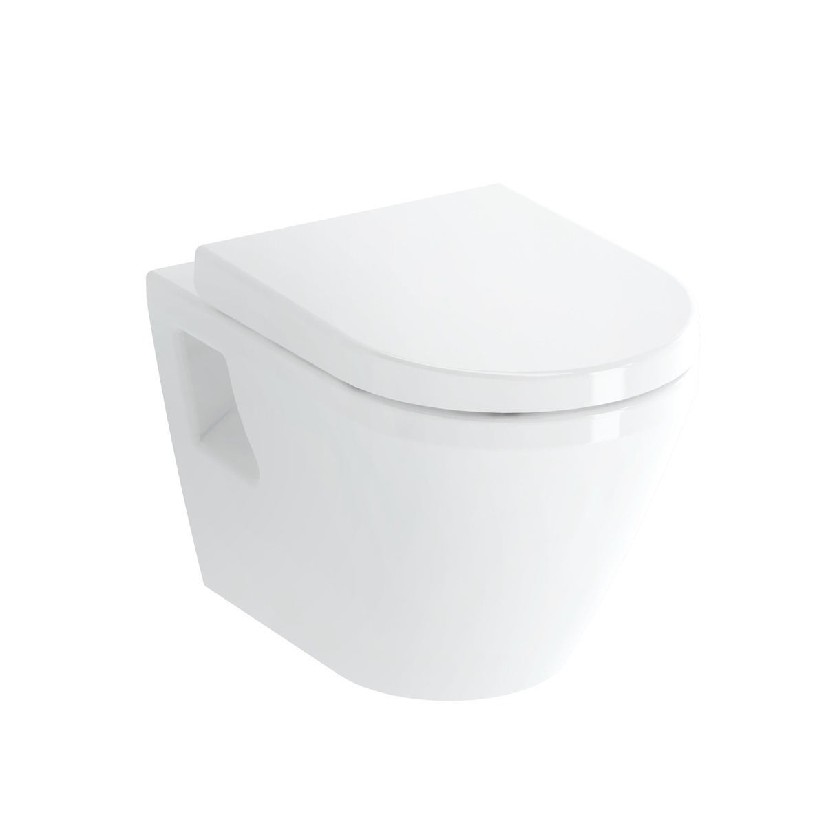 Habillage de réservoir WC UNIT Laque blanc haute brillance - Tecniba