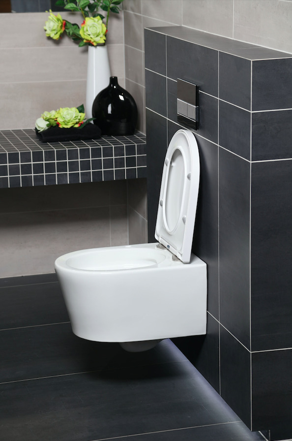 SFA Sanipack - Broyeur sanitaire pour WC, lave-main, bidet et douche, Blanc  (0017UP)