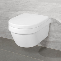 Pack WC Bâti-support avec Cuvette Architectura sans bride + Abattant Softclose + Plaque blanche (ViConnectArchi2-2)