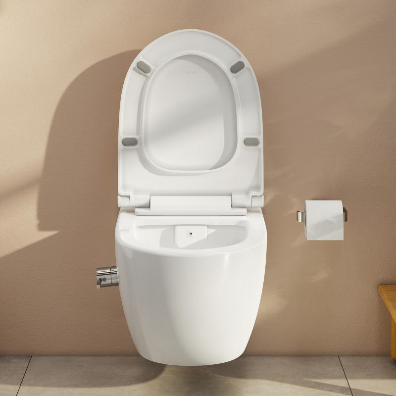 DOITOOL Douchette WC grohe douchette douche Douchette spray wc toilettes  bidet pulvérisateur de bidet de poche en acier inoxydabl124