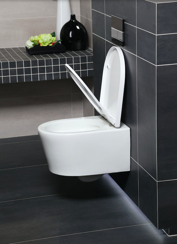 GEBERIT - Panneau sanitaire pour WC suspendu Geberit Monolith Plus