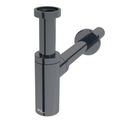 Alca Siphon de lavabo universel design 100% métal chromé (A400) - Livea  Sanitaire