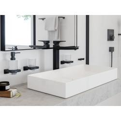 Hansgrohe AddStoris Porte-serviette mural 648 mm, Noir mat (41747670)