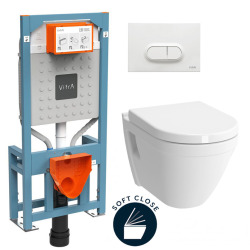 WC broyeur complet SFA avec abattant soft-close et commande électronique
