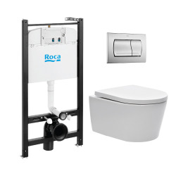 Kit de 2 Fixations universelles pour abattant de WC / Toilette