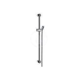 Hansgrohe 27725000 7879104 Unica S Garniture de douche avec barre murale 65 cm sans douchette Chromé