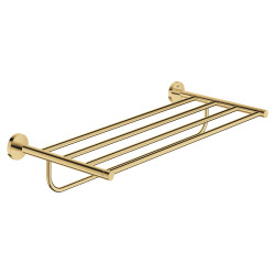 Grohe Essentials Rack porte-serviettes en métal avec fixations cachées, Cool Sunrise (40800GL1)