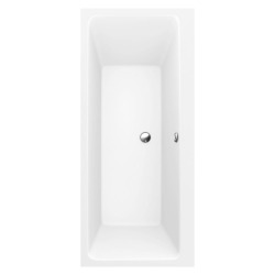 Baignoire rectangulaire Subway , 1800 x 800 mm, Blanc (UBA180SUB2V-01)