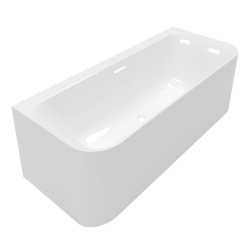 Baignoire murale SQUARE Loop & Friends, 1800 x 800 mm, Blanc (UBA180LSF9CS00V-01)