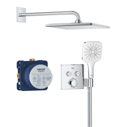 Grohe Pack encastré 1 jet tête carrée 31x31cm