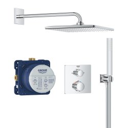 Grohe Pack encastré 1 jet tête carrée 31x31cm