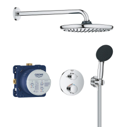 Grohe Pack encastré 1 jet tête ronde Ø25cm