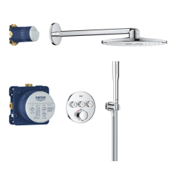 Grohe Pack encastré 2 jets tête ronde Ø 31 cm