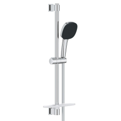 Grohe Barre douche 60cm-2 jets-11x11cm-Porte savon