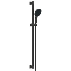 Grohe Barre douche 90 cm-2 jets-Ø11cm-Noir-Carré