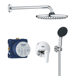 Grohe Pack encastré 1 jet tête ronde Ø25cm