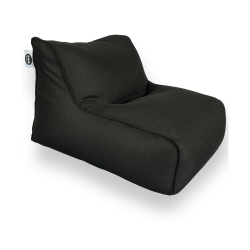 Soo Santaï Daddy Cool fauteuil XL 100 x 90 x 70cm intérieur & extérieur flottant, déhoussable et résistant aux UV, Noir (DC10090-7)