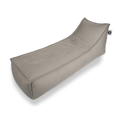 Soo Santaï Relax Sis chaise longue 160x70x35 intérieur & extérieur flottante, déhoussable et résistante aux UV, Gris (RSF16070-1)