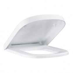 Euro Ceramic Siège abattant WC, blanc alpin (39330001)