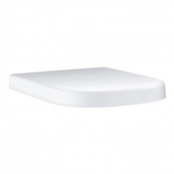 Euro Ceramic Siège abattant WC, blanc alpin (39330001)