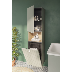 Vitra  Meuble de salle de bain bas Vitra Root 55x155x25 cm vert mat (ROOTN55FZ)