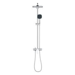 Vitalio Comfort 250 Colonne de douche avec mitigeur monocommande + Douche de tête + Douchette 2 jets, chrome (G26985001)