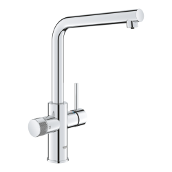 GROHE Blue Pure Minta mitigeur évier avec filtration de l'eau, chrome (G30600000)