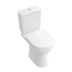 O.novo Plus combiPack WC à poser sans bride directFlush avec abattant SoftClose, blanc (5661F701)