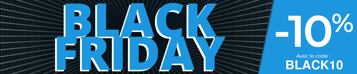 Black Friday 2020, -10% code BLACK 10