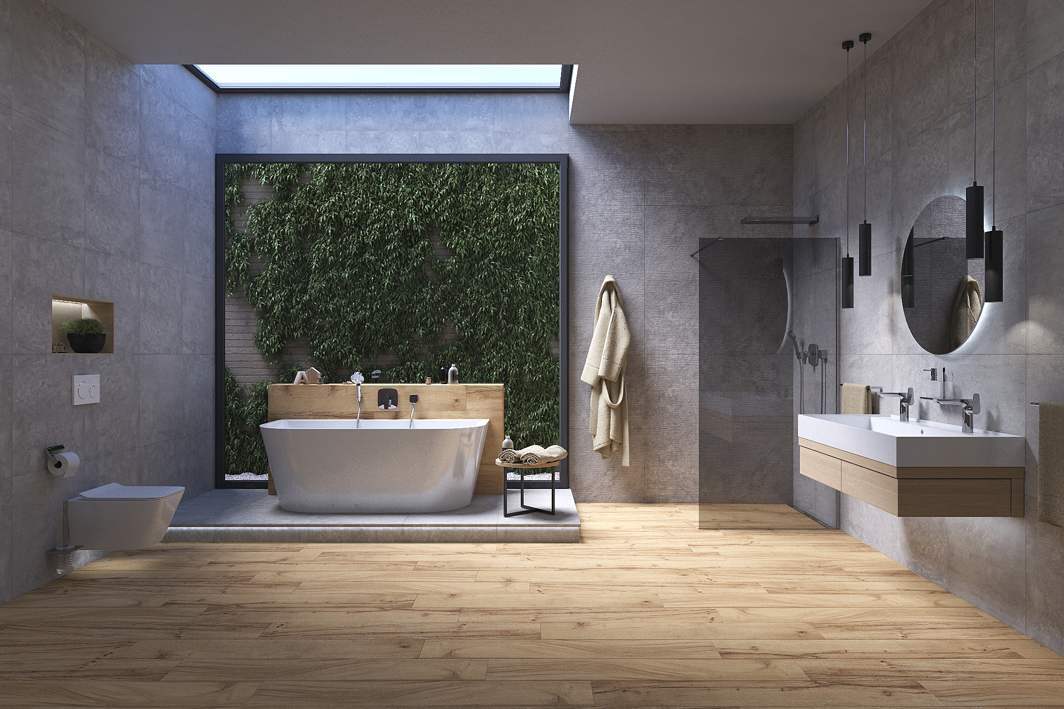 4 éléments essentiels dans une salle de bain moderne